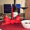 Candlestick bow-knot home decoration