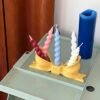 Candlestick bow-knot home decoration