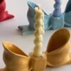 Candlestick bow-knot home decoration