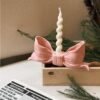 Candlestick bow-knot home decoration