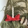 Candlestick bow-knot home decoration