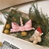 Candlestick bow-knot home decoration
