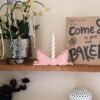 Candlestick bow-knot home decoration
