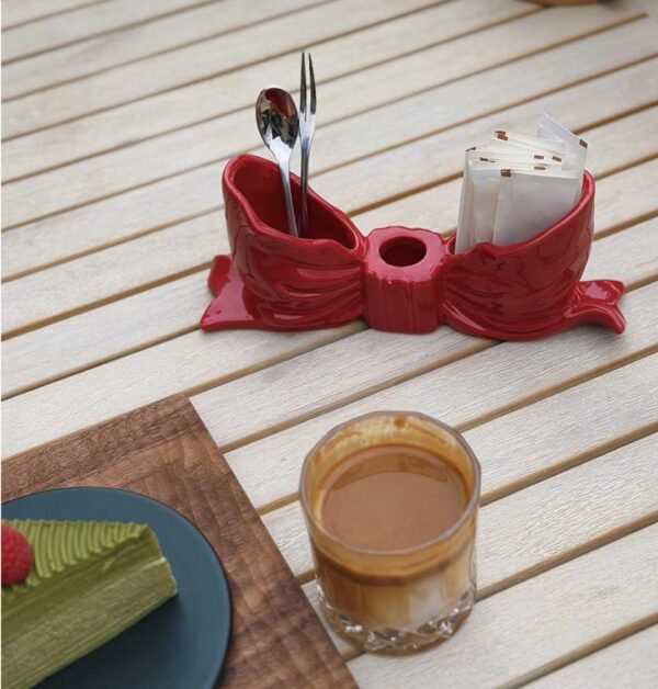 Candlestick bow-knot home decoration