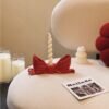 Candlestick bow-knot home decoration